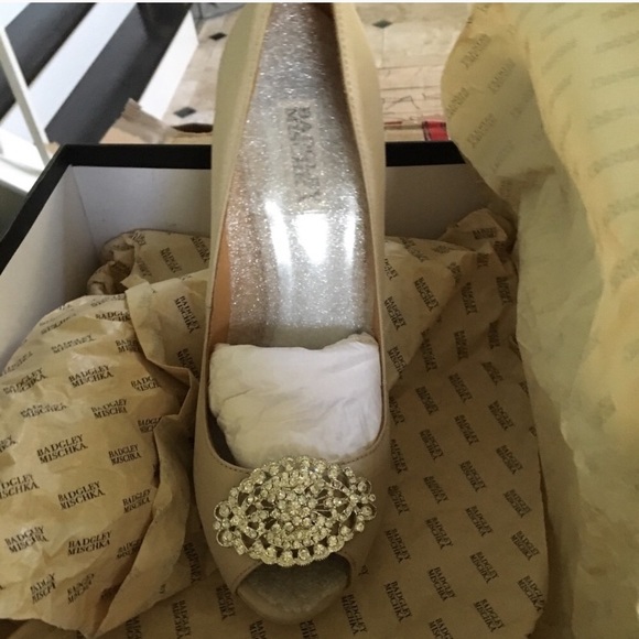 Badgley open toe platform heels - Picture 2 of 2